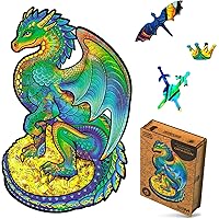 UNIDRAGON Wooden Puzzle Jigsaw, Best 