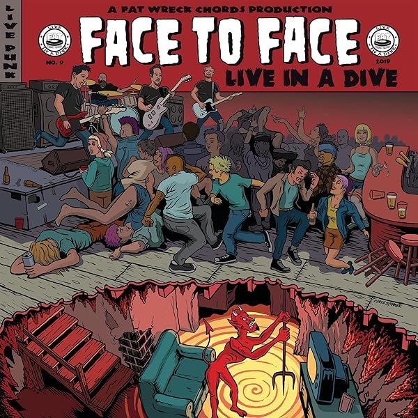 FACETOFACE /REACTIONARY レコード LP】FACE TO FACE / REACTIONARY