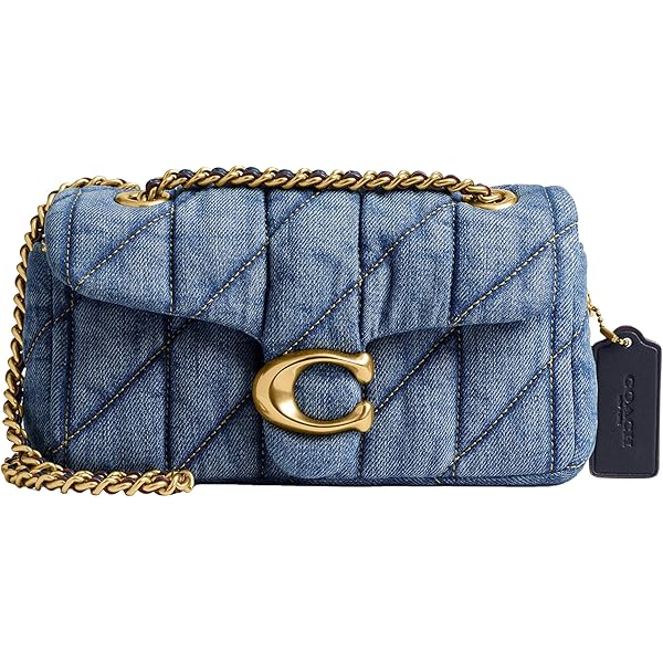 Amazon | [Coach] タビーショルダーバッグ Quilted Denim Tabby