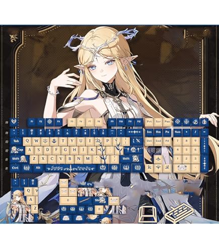 Amazon | 鳴潮 ショアキーパー キーキャップ グッズ PBT染め 熱昇華