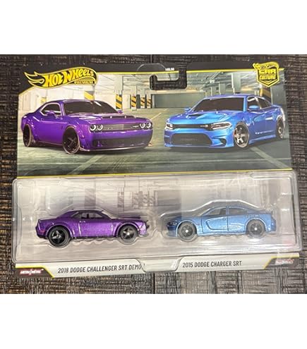 Hot Wheels Super Treasure Hunt 2018 Dodge Challenger SRT Demon 1
