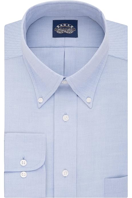 EagEagle Men's Non Iron Stretch Collar 