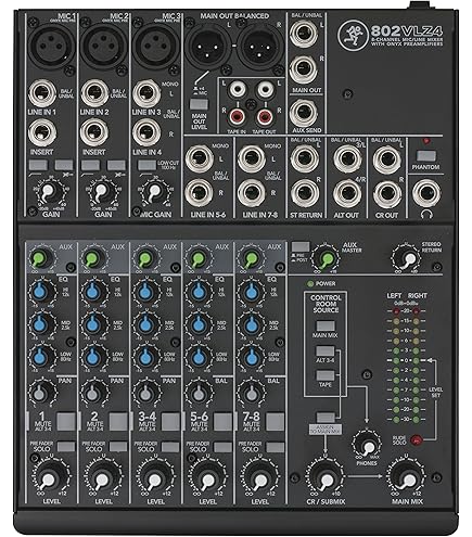 Amazon.co.jp: MACKIE マッキー アナログミキサー 1604VLZ4 国内正規品