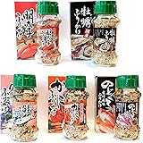 みなり 海の幸5種類ふりかけセット （のどぐろ・鮭・牡蠣・かに・明太子）