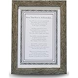 Now That You're Grandpa Frame- New Grandpa for Father's Day, Birthday, Christmas