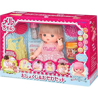 ❤️メルちゃん❤️♪置き型アレジメント♪ピンクの薔薇メイン♪ Amazon | メルちゃん お人形セット おしゃれヘアメルちゃん(2022