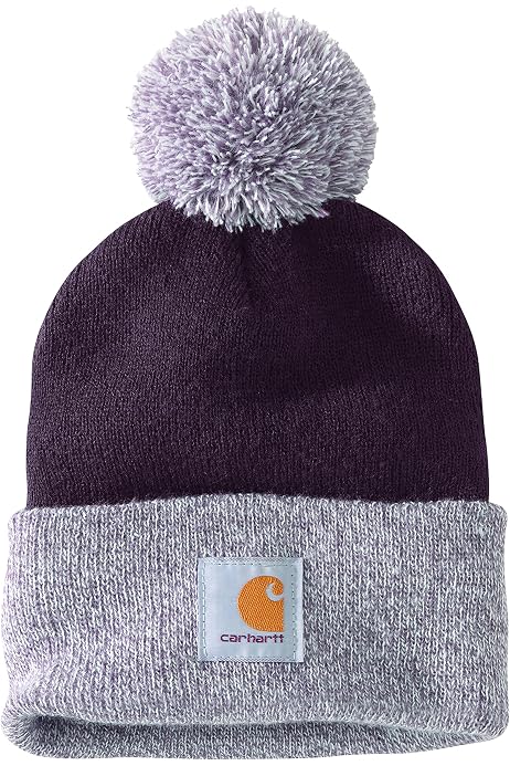 Knit Fleece Lined Pom Hat 