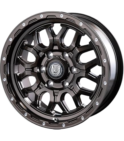 Amazon | 【ホイールのみ 4本セット】15インチ MAD CROSS GRACE 6J+33