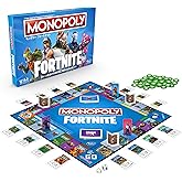 Hasbro E6603 Monopoly Fortnite Edition Board Game, Japanese Version, Japanese Instruction Manual Included, Ages 13 and Up
