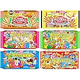【Amazon.co.jp限定】 ギンビス たべっこ&アスパラ アソート(6袋入)【YR】 6種計6袋入