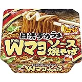 日清 デカうま Wマヨソース焼そば 153g×12個