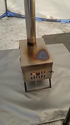 Amazon テンマクデザイン チタンストーブ 収納バッグ付き テンマクデザイン バーベキューコンロ 焚火台