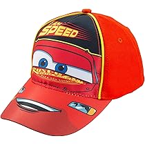 ディズニー　ライトニング・マックィーン　Tシャツビッグシルエット&キャップ　赤 ディズニー ライトニング・マックィーン Tシャツビッグ