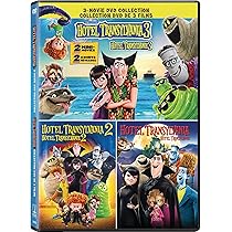 Hotel Transylvania 1-3 (3-Movie DVD Collection) [Region Free