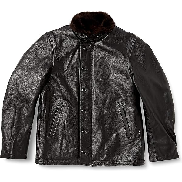 Amazon | HOUSTON ヒューストン 8177 レザー N-1 デッキジャケット(40