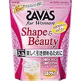 明治 ザバス(SAVAS) for Woman シェイプ&ビューティ ミルクティー風味【45食分】 945g