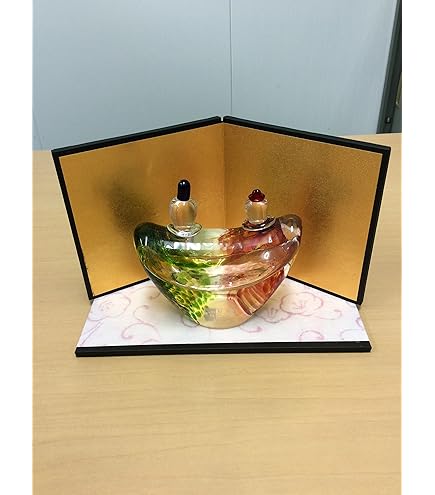 ガラス作家 金津沙也香 お雛様 超 安い