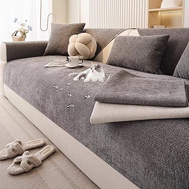 ❤古いソファーが新品同様に早変わり♪❤職人技の一級品❣3人掛ソファーカバー お部屋が変わると心も弾む かけるだけでソファが変わるデザイン