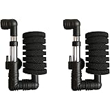 J-base お手軽バイオスポンジフィルター 2個セット アクアリウム 水槽 ろ過 熱帯魚 金魚 メダカ (シングル)