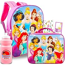 Amazon | ディズニー プリンセス バックパック ランチボックス