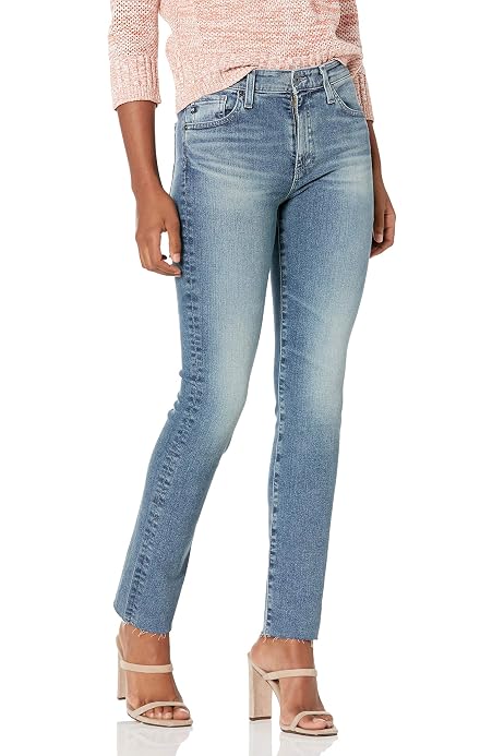 Slim FIT Straight Leg Jean with RAW Hem 