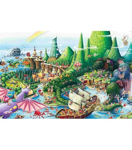 Amazon.co.jp: Educa - 8000ピース パズル 大人用 | 夢の街 ロスト