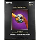 Epson 8.5in x 11in Velvet Fine Art Paper (20-Sheets)