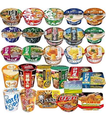 Amazon | カップラーメン 人気12種類 詰め合わせセット カップ麺
