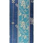 生地 iPhone SE/8/7/6s(750×1334)壁紙 蝶鯉みんさー青 生地 iPhone SE/8/7/6s(750×1334)壁紙 蝶鯉みんさー青