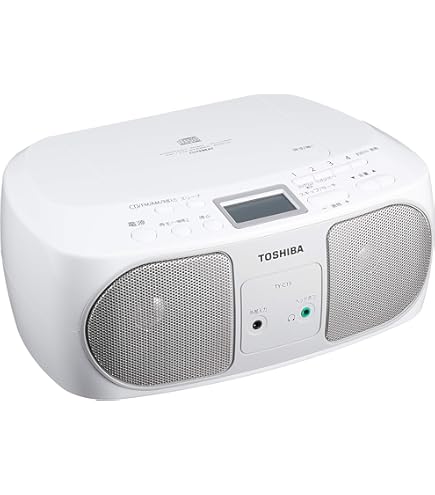 Amazon.co.jp: 東芝 CDラジオ ホワイト TY-C10(W) : 家電＆カメラ 