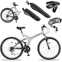 Amazon | 折りたたみ自転車 26インチ 街乗り 軽量 マウンテン