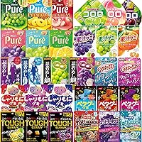 Amazon | 人気 グミ 詰め合わせ 8種計8個 明治 カンロ ブルボン カバヤ