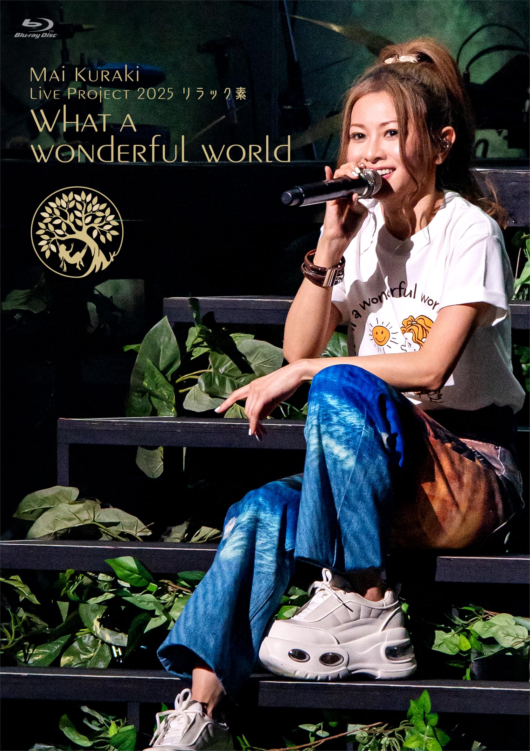 LIVE Blu-ray『Mai Kuraki Live Project 2025 リラック素~ What a wonderful world ~』(Blu-ray) (1枚組)(3方背ケース・フォトブックレット) (4つ折りミニポスター・ピクチャー