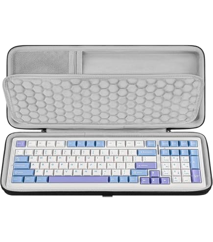 Amazon.co.jp: Geekria 90%-96% キーボードケース、100キー