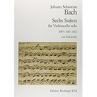 バッハ, J. S. : 無伴奏チェロ組曲 BWV 1007-1012/ベーレンライター社