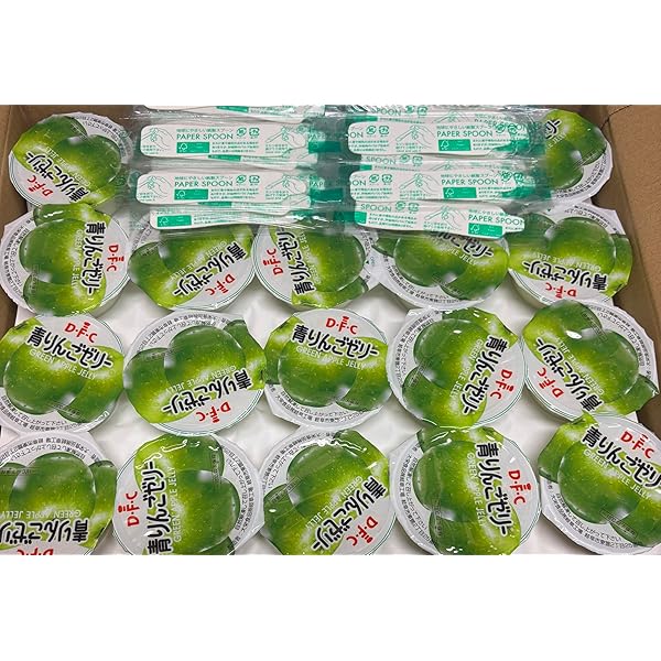 Amazon.co.jp: 日東ベスト New青りんごゼリー 60g×80個（40個