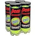 Penn(ペン) チャンピオンシップ テニスボール - 超高耐久フェルト加圧テニスボール 4 Pack