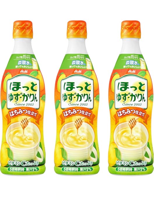 Amazon.co.jp: Asahi Beverage Hot Lemon 16.5 fl oz (470 ml) x 3