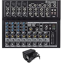 Amazon | Mackie Mix12FX - 12-Channel Compact Mixer with