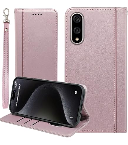 AQUOS wish 5 本体・ケース・アダプタ Amazon.co.jp: AQUOS Wish5 SH-52F SH-M32 ケース 手帳型 ストラップ