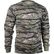 Amazon | ロスコ 長袖Tシャツ タイガーストライプ ROTHCO LONG