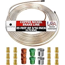 12x Brake Pipe Rubber Lined P Clips 3/16" (4.7mm) Line Cable Mounting Hose HO EB - Foto 10