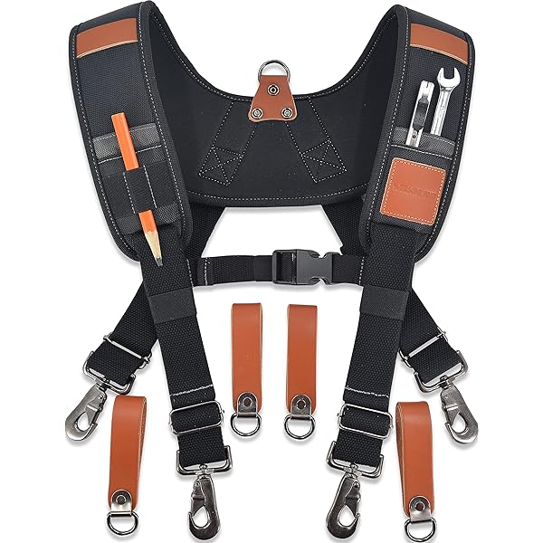 Tool Belt Suspenders Multifunction Can Hang Tool B... - Vicedeal