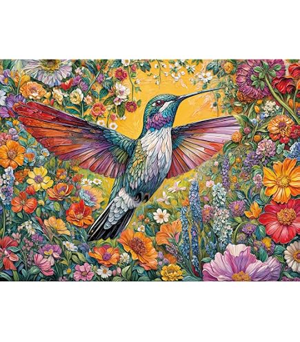 Impossible White Papagei Puzzle – 1000 Teile, Schwierig, Fertige Größe 50x70 Cm, Mit Tier-Kunst-Motiv