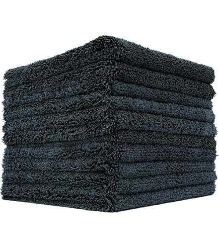 Autofiber Towels Autofiber Royal Plush Microfiber Towels - 3 Pack (16"x16" 600GSM) For Detailing 70/30 Microfiber Towels