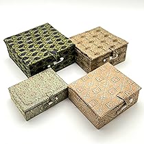 Amazon.co.jp: 大玄堂 印箱 2本用 小・中・大・特大 対章用 篆刻用品 