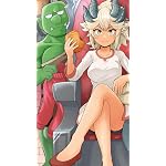 ダンジョンの幼なじみ HD(720×1280)壁紙 オッくん,リューカ