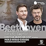 ベートーヴェン : ピアノ協奏曲 第2番 & 第5番 「皇帝」 (Beethoven : Piano Concertos nos. 2 & 5 'Emperor' / Kristian Bezuidenhout, fortepiano | Pablo