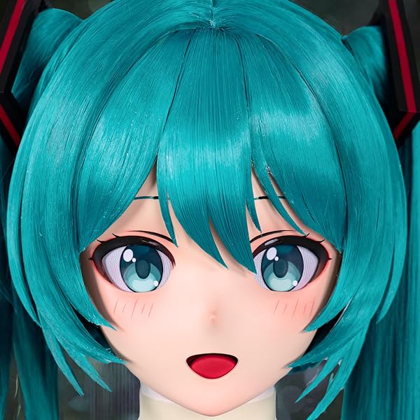 Amazon.co.jp: [タイヤン] Resin Female Cosplay Anime Kigurumi Mask