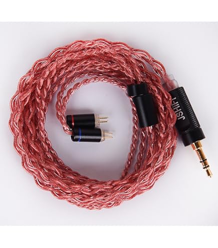 Amazon | 【JSHiFi-Warrior】2pin3.5mmリケーブル 16芯銀メッキ